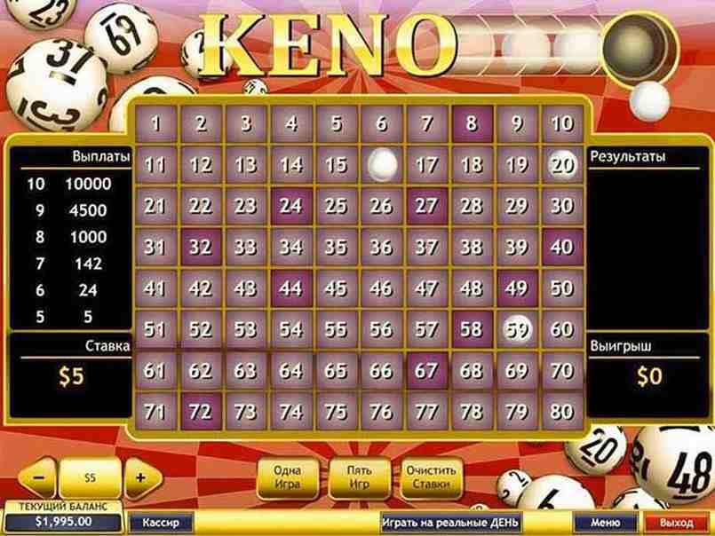 Hiện nay những trò chơi Keno phiên bản hoàn thiện tối ưu nhất lần lượt ra mắt
