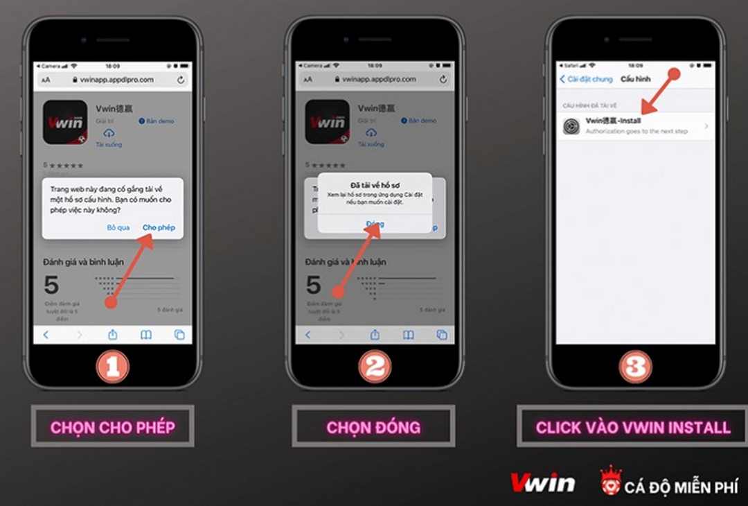 Tải app Vwin và các thao tác tải siêu tốc cho người mới 