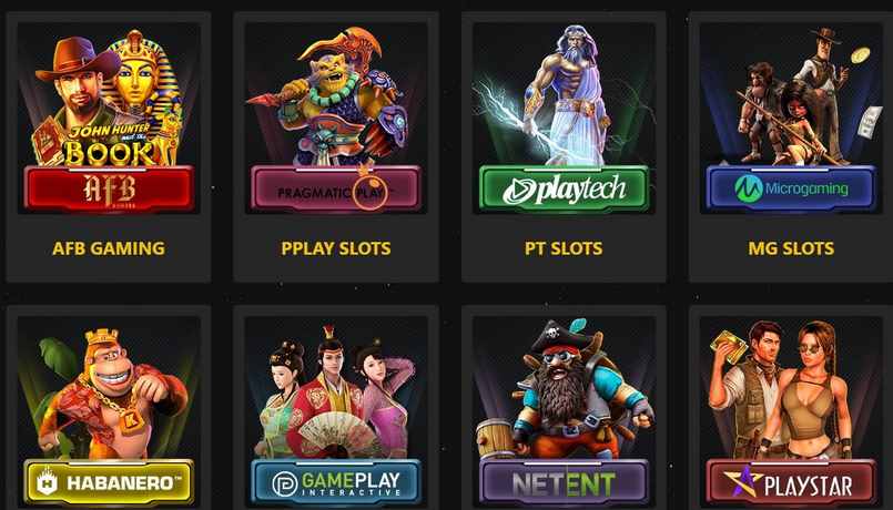 Slot game đa dạng, rất nhiều chủ đề và màu sắc